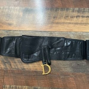 DIOR SADDLE BELT